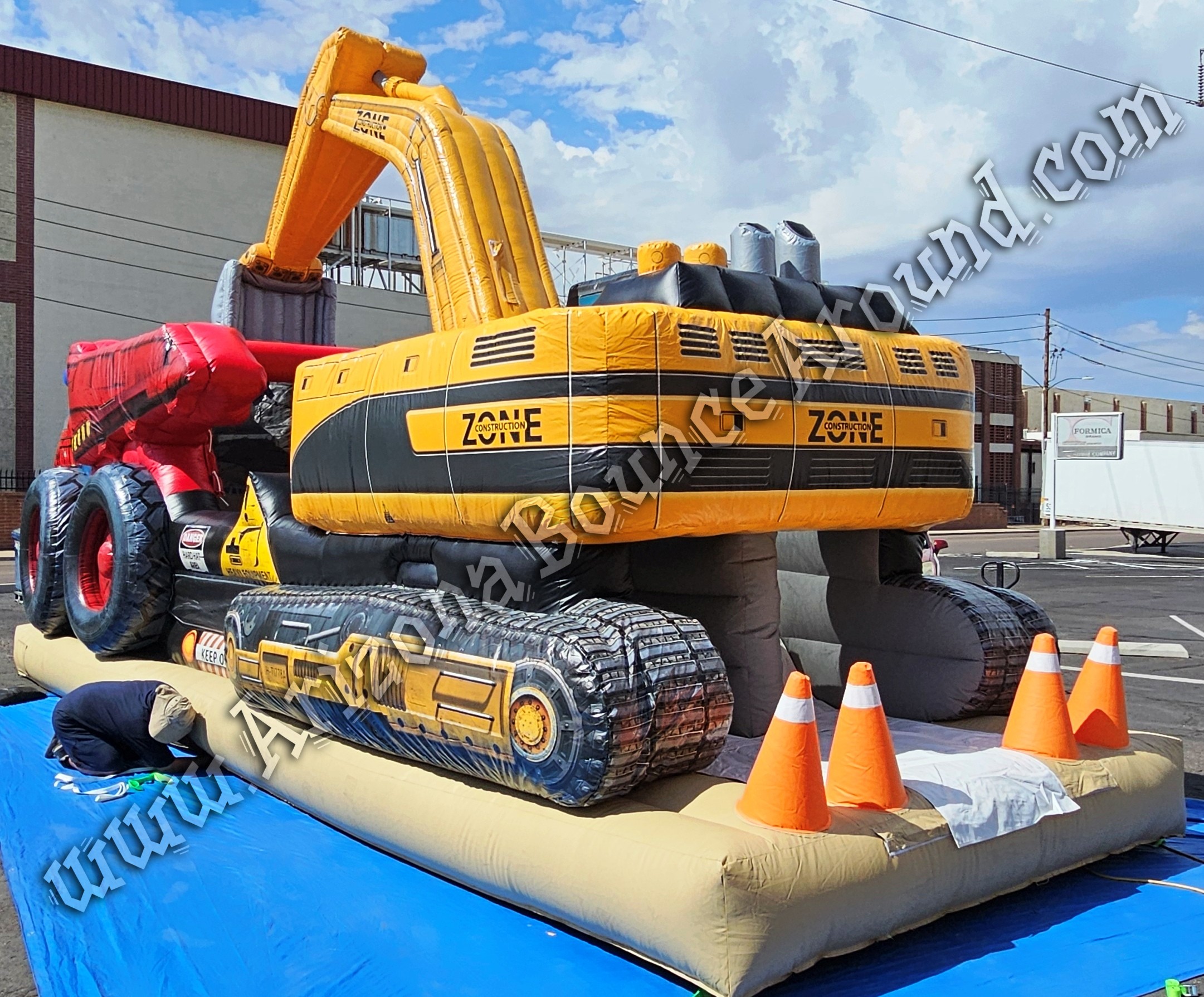 Inflatable Construction Themed Inflatable Rental Phoenix AZ